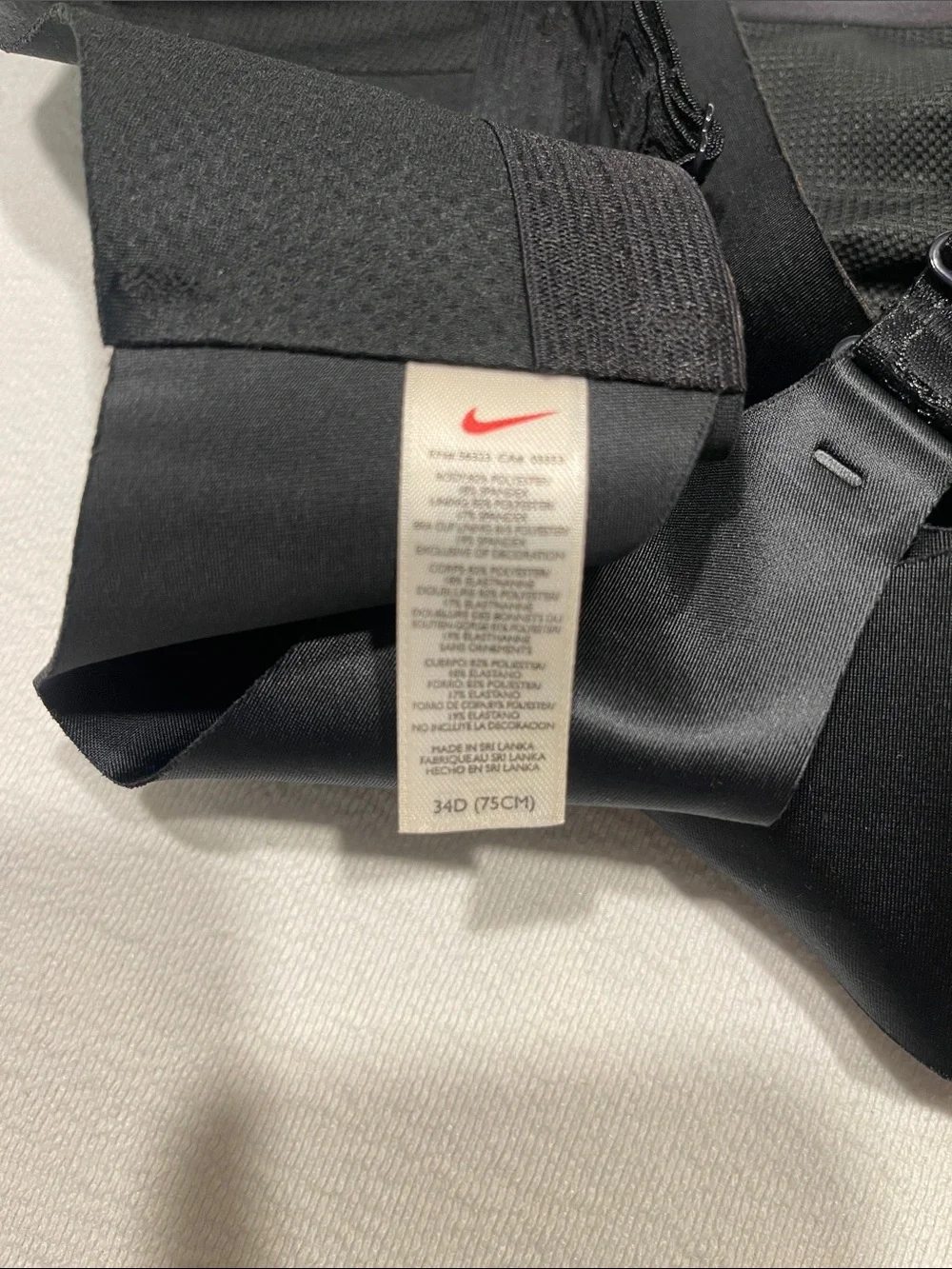 Nike sports bra
